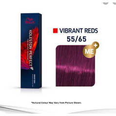 Koleston Perfect Permanent Hair Colour 60g 55/65  Intense Light Brown/Violet Mahogany