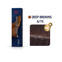 Koleston Perfect Permanent Hair Colour 60g 6/75 Dark Blonde/Brown Red-Violet