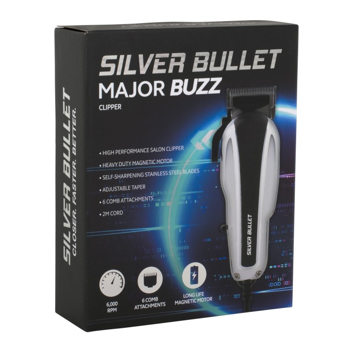 Silver Bullet Major Buzz Corded Clipper