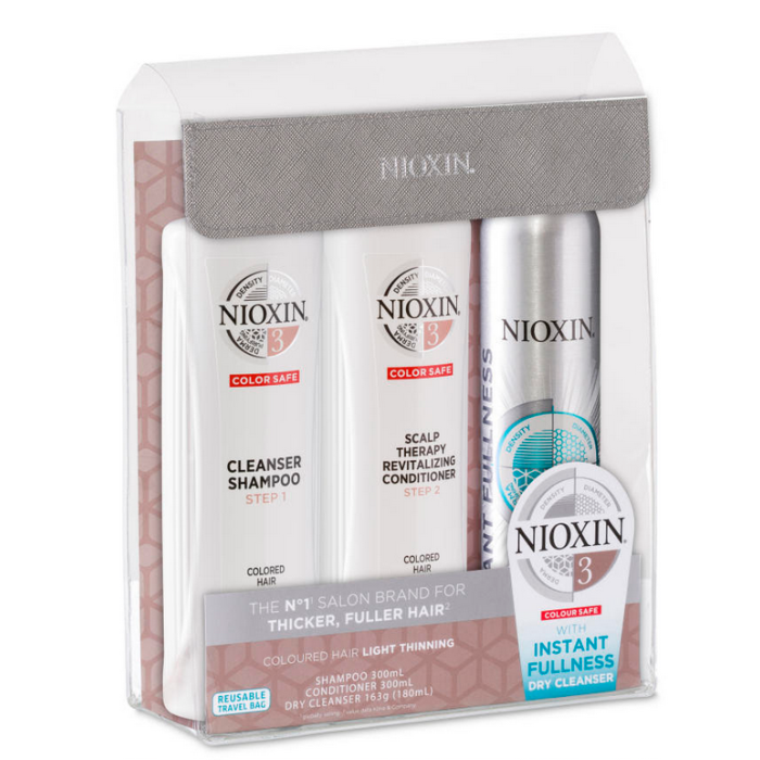 Nioxin System 3 Trio Pack with Dry Cleanser