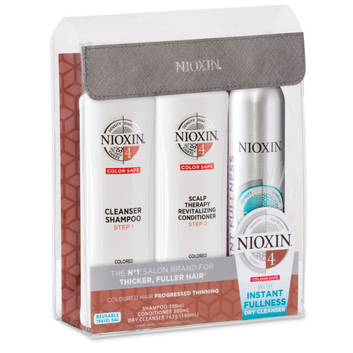 Nioxin System 4 Trio Pack with Dry Cleanser