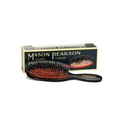 Pocket Bristle & Nylon Brush BN4 Dark Ruby