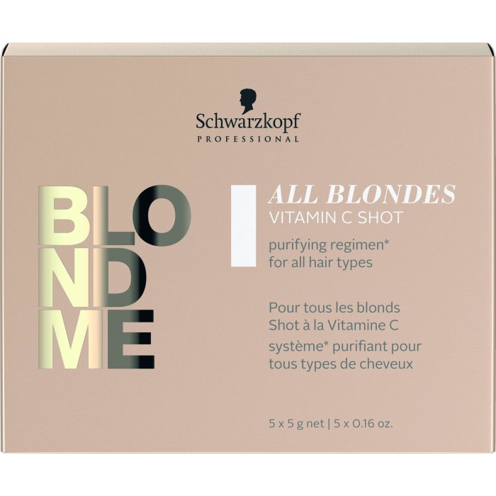 Schwarzkopf Blondme Detox Vitamin C Shots 5x5g