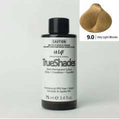 True Shades Demi-Permanent Hair Colour (75ml) 9-0 Very Light Blonde
