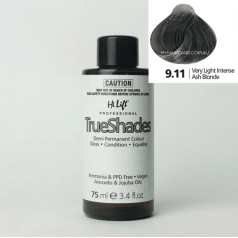 True Shades Demi-Permanent Hair Colour (75ml) 9-11 Very Light Intense Ash Blonde