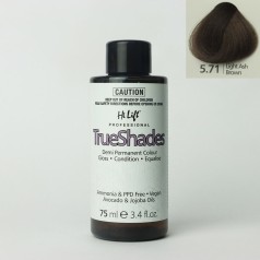 True Shades Demi-Permanent Hair Colour (75ml) 5-71 Light Ash Brown