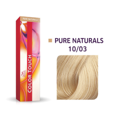 Color Touch Oxidising-Semi (Demi-Permanent) Hair Colour 60ml 10/03 Lightest Blonde/Natural Gold