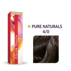 Color Touch Oxidising-Semi (Demi-Permanent) Hair Colour 60ml 4/0 Medium Brown/Natural