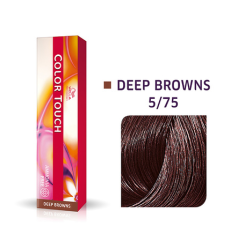 Color Touch Oxidising-Semi (Demi-Permanent) Hair Colour 60ml 5/75 Light Brown/Brown Red-Violet