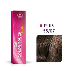 Color Touch Oxidising-Semi (Demi-Permanent) Hair Colour 60ml 55/07 Intense Light Brown/ Natural Brown