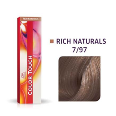 Color Touch Oxidising-Semi (Demi-Permanent) Hair Colour 60ml 7/97 Medium Blonde/Cendr Brown