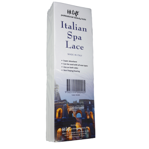 Hi Lift Italian Spa Lace Epilating Wax Strips
