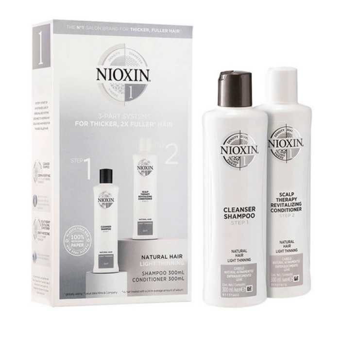 Nioxin System 1 Shampoo and Conditioner Duo