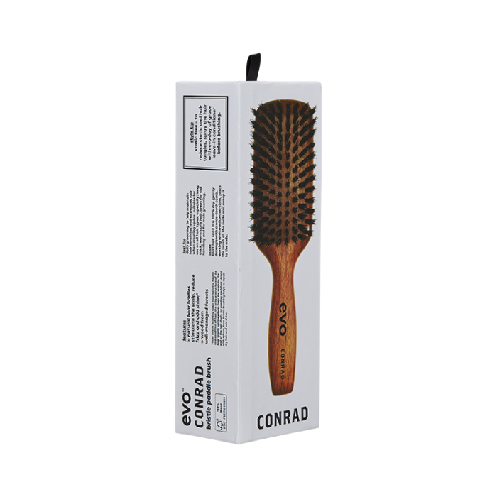 conrad natural bristle dressing brush