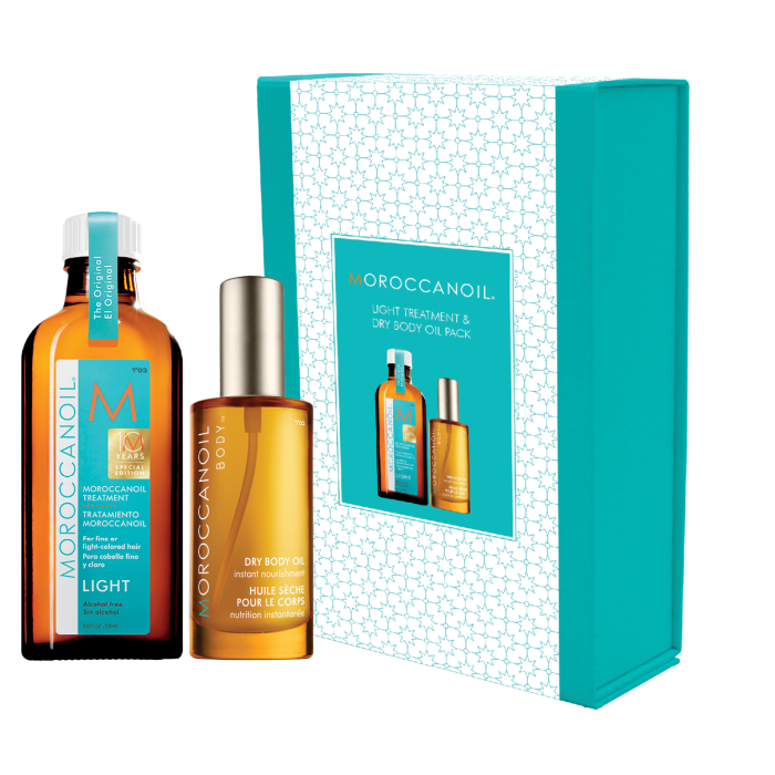 Moroccanoil Light Treatment 100ml & Dry Body Oil 50ml Duo Pack