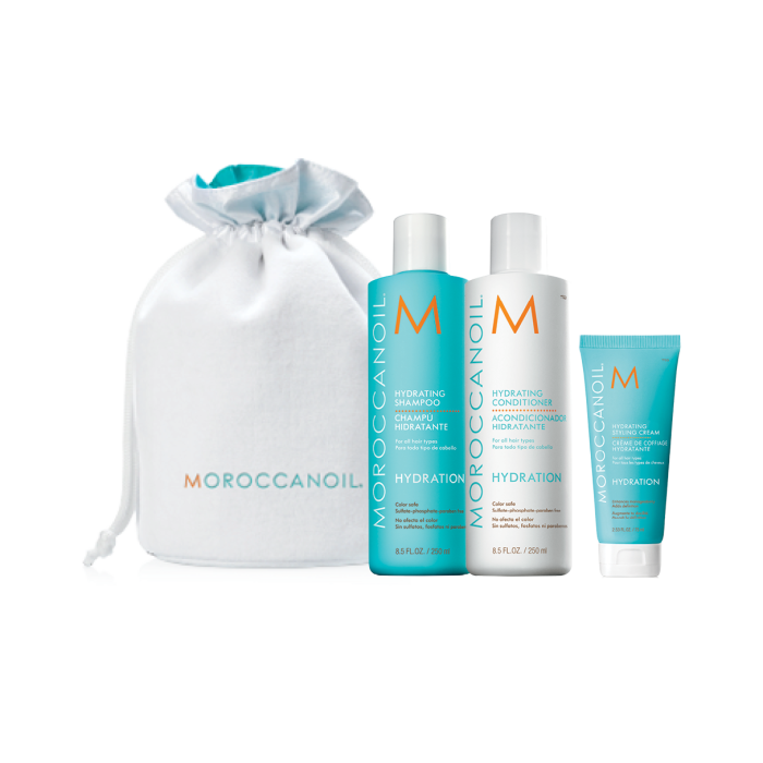 Moroccanoil Cosmetic Pouch Hydration Trio Pack