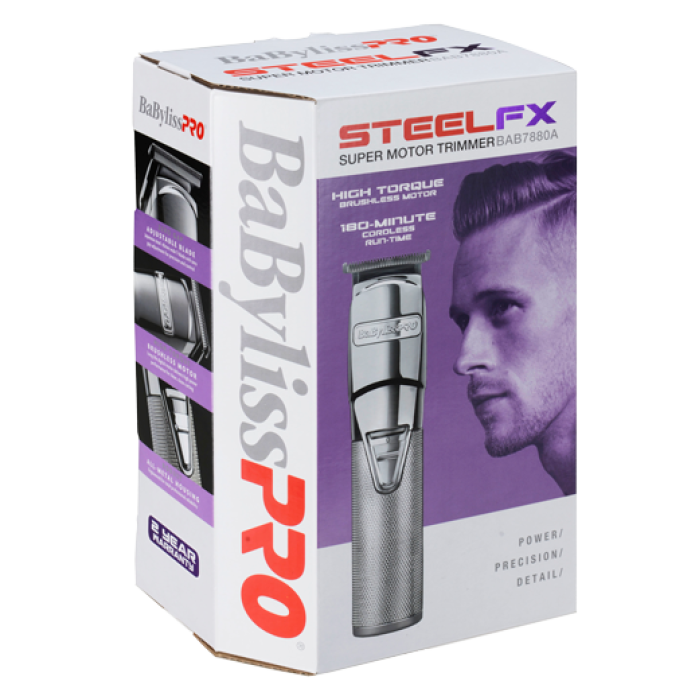 Babyliss Pro SteelFX Super Motor Cordless Lithium Trimmer