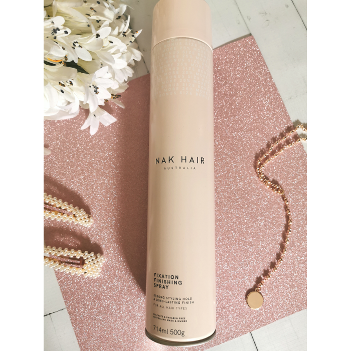 NAK Fixation Firm Hold Finishing Spray