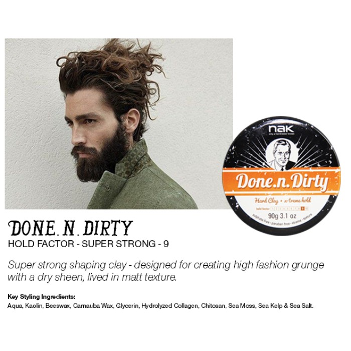 NAK Done n Dirty 90g + Free 25g