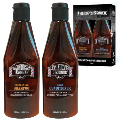 American Barber Thickening Shampoo & Conditioner Duo