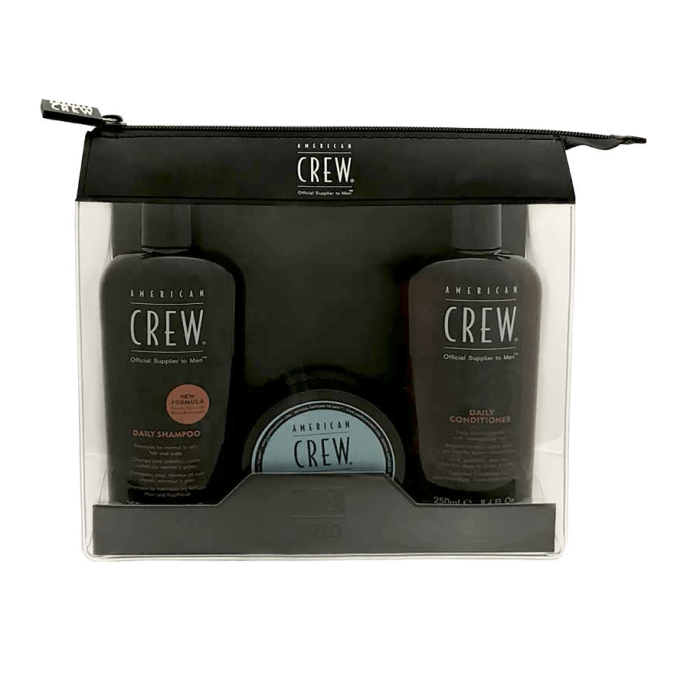 American Crew  Fiber Trio with Shampoo & Conditioner