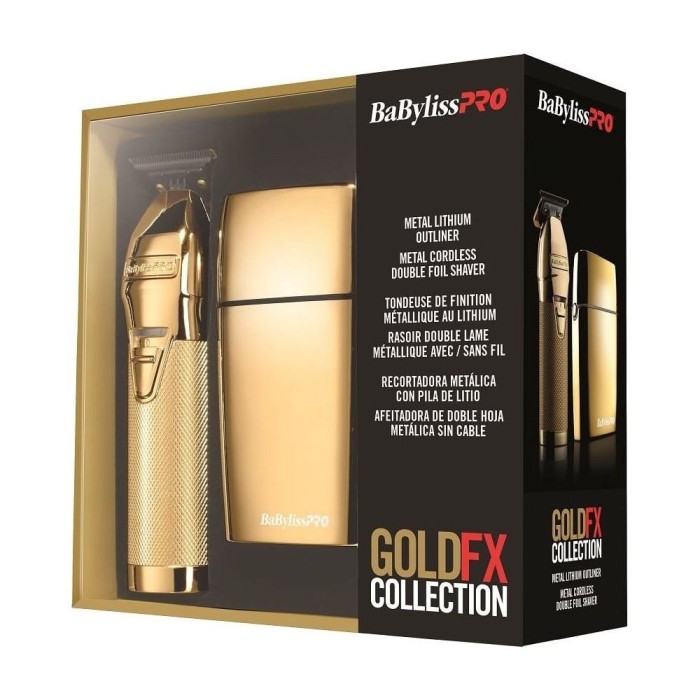 Babyliss Pro Duo Gold Foil Shaver and Outliner Trimmer