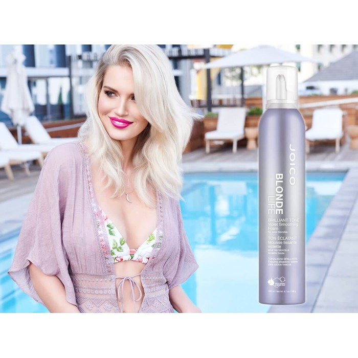 Joico Blonde Life Brilliant Tone Violet Smoothing Foam