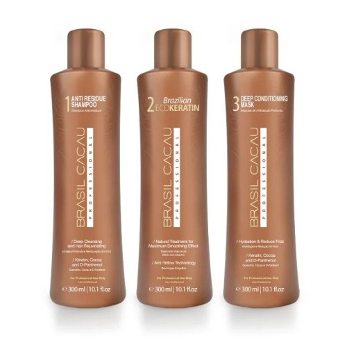 Brasil Cacau ECOKeratin Treatment 300ml Kit My Haircare Beauty