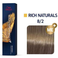 Koleston Perfect Permanent Hair Colour 60g 8/2 Light Blonde Matte