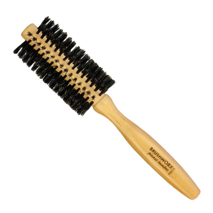 Brushworx Planet Bamboo Boar Bristle Radial Brush