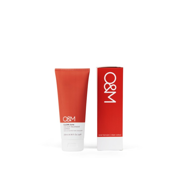 O&M Original Mineral Clean Tone Colour Treatment in Copper 