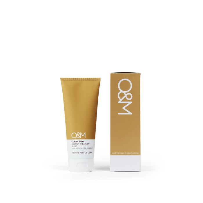 O&M Original Mineral Clean Tone Colour Treatment in Beige