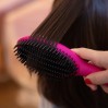 ghd limited edition glide hot brush in orchid pink