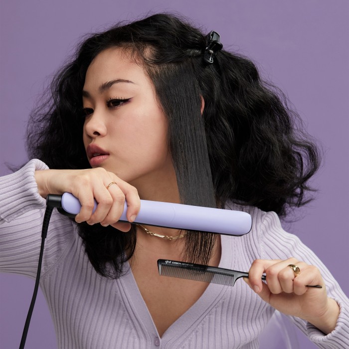 ghd gold hair straightener in fresh lilac ghd gold hair straightener in fresh lilac