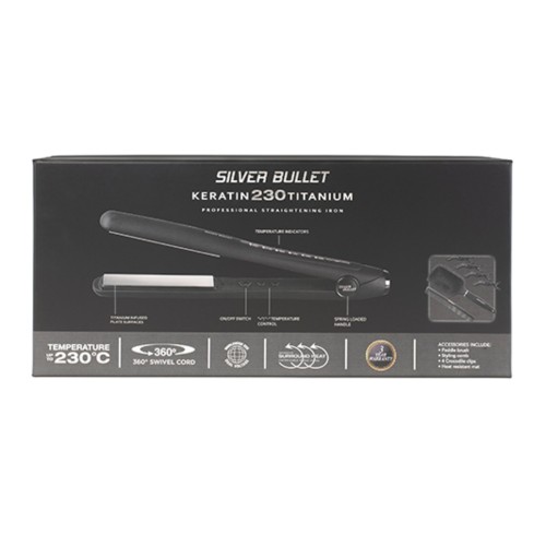 Silver Bullet Keratin 230 Titanium Hair Straightener 