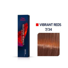 Koleston Perfect Permanent Hair Colour 60g 7/34 Medium Blonde Gold Red