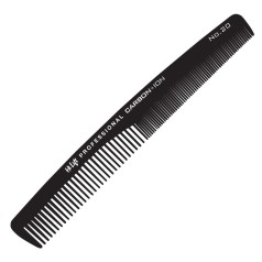 Carbon + Ion Cutting Comb Black No.20