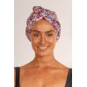 Louvelle RIVA Hair Towel Wrap in Bright Ditsy