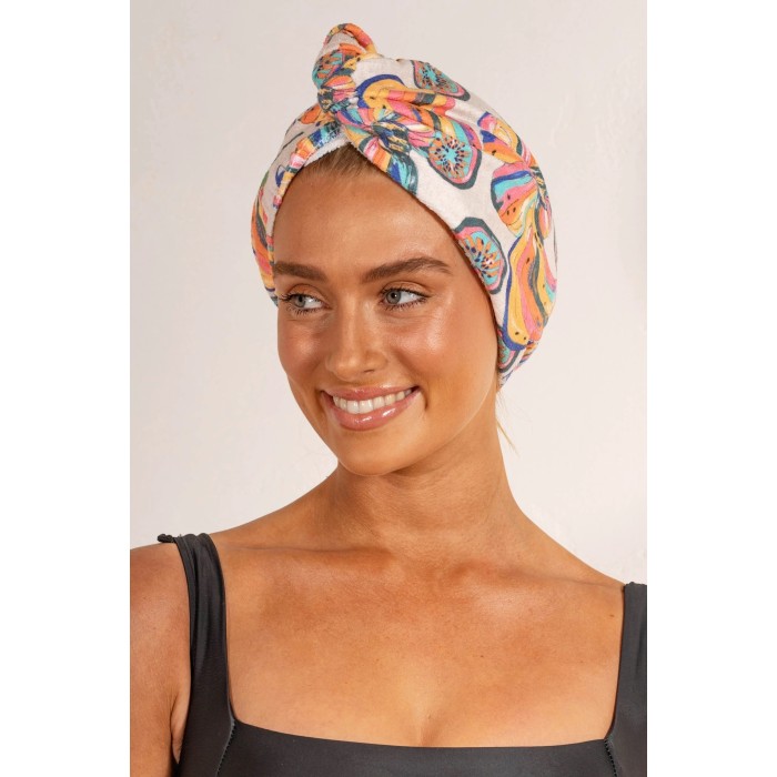 Louvelle RIVA Hair Towel Wrap in Tutti Frutti
