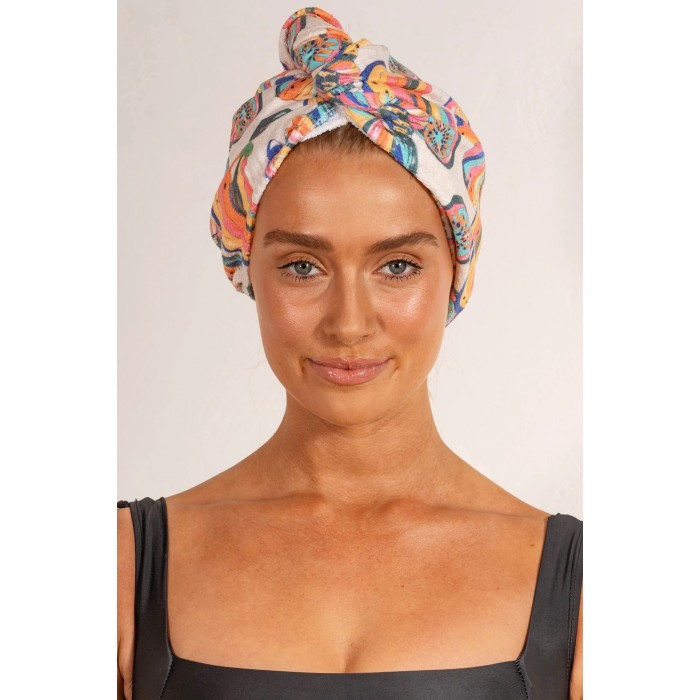 Louvelle RIVA Hair Towel Wrap in Tutti Frutti