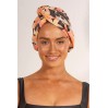 Louvelle Riva Hair Towel Wrap in Sunkissed Lily