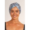 Louvelle Amelie Shower Cap in Pastel Geo