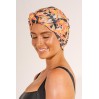 Louvelle DAHLIA shower cap in Sunkissed Lily