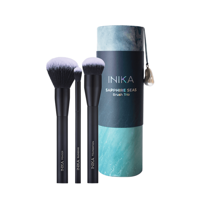 INIKA Sapphire Seas Brush Trio