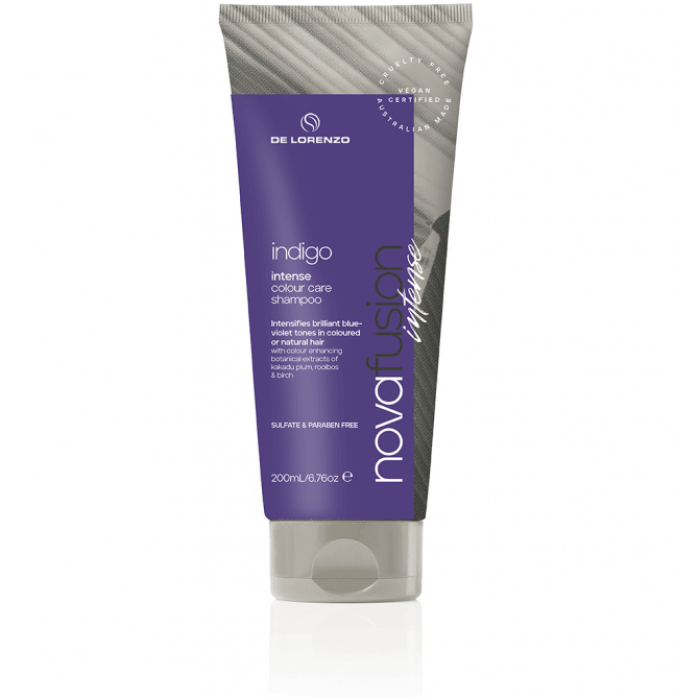 De Lorenzo Nova Fusion Intense Colour Care Shampoo - Indigo