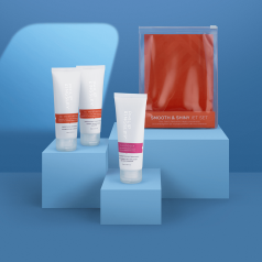Smooth & Shiny Jet Set 75ml Kit