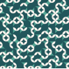 Louvelle Dahlia shower cap - Emerald Geo