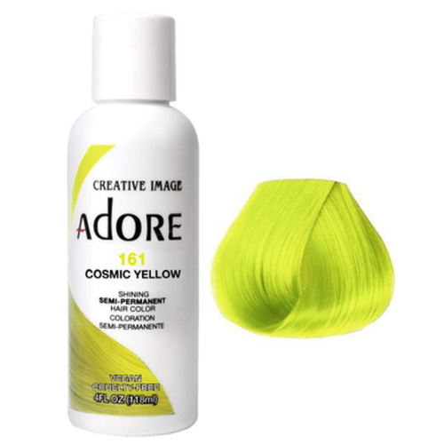 Adore Semi Permanent Hair Colour - 161 Cosmic Yellow