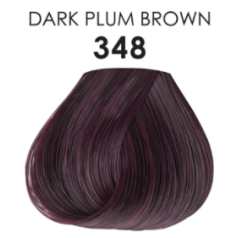 Plus Semi Permanent Hair Colour 348 Dark Plum Brown