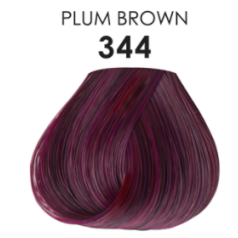 Plus Semi Permanent Hair Colour 344 Plum Brown